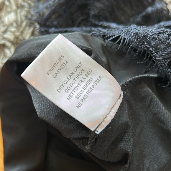 For Love and Lemona San Marcos Lace Black Mini Dress Size Small - Picture 11 of 14